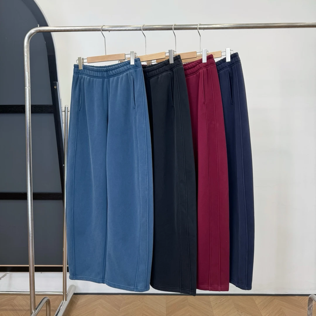 【若若美】D-8442「巴家超柔水洗炒色 本命神裤！」冬女加绒百搭休闲裤