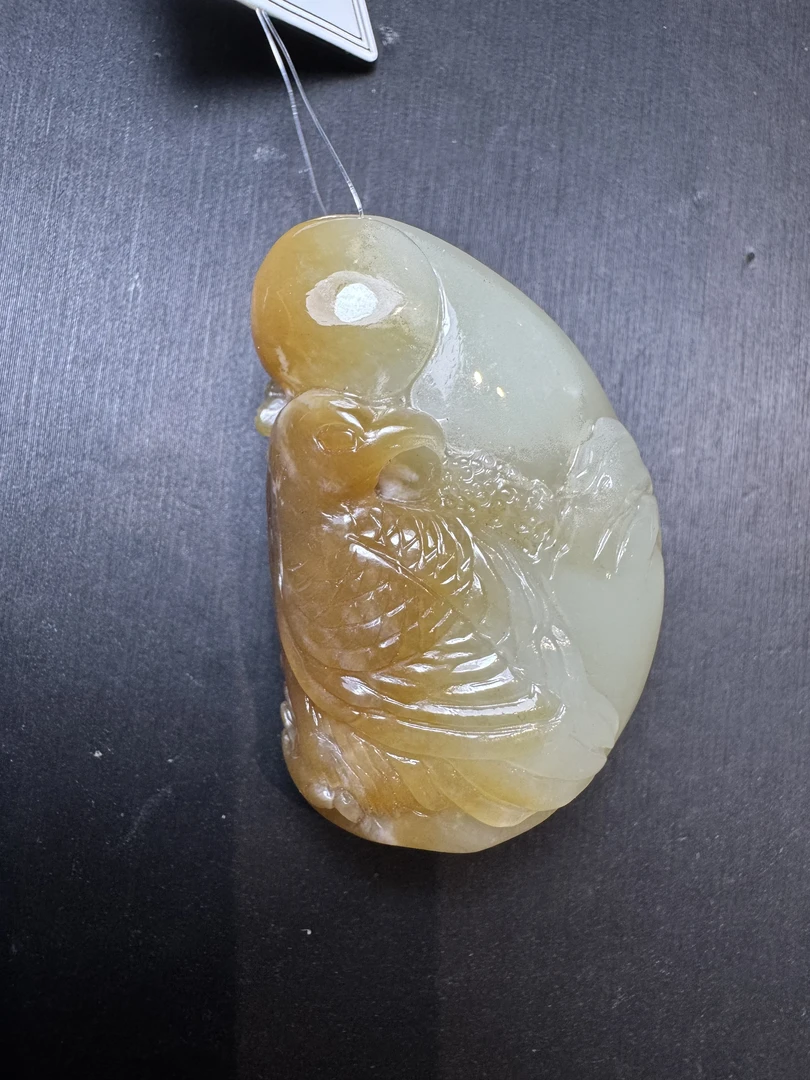 徐雷珠宝 和田玉吊坠 777