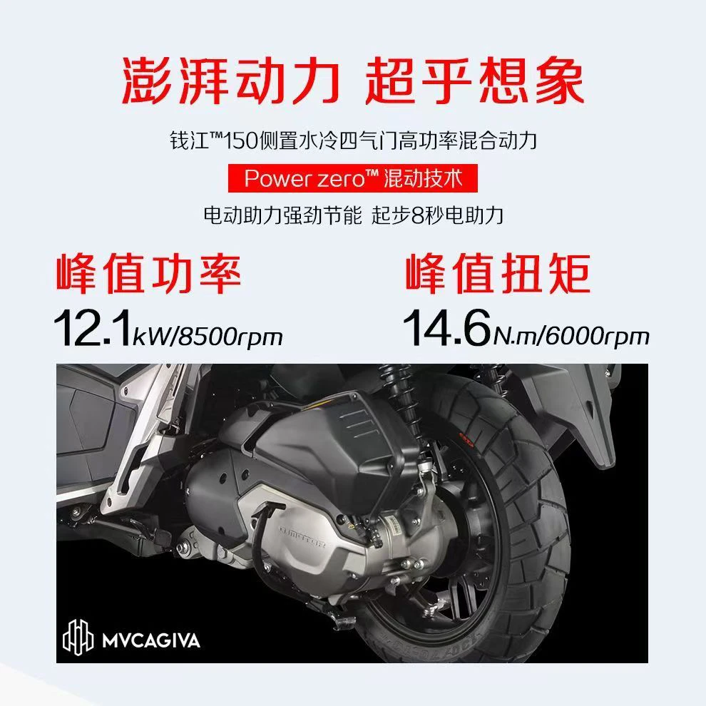 卡吉瓦周末发150ADV水冷发动机