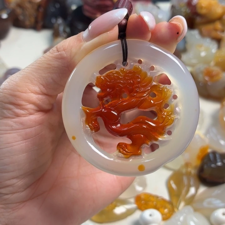 未镶嵌吊坠(不含链)玛瑙/玉髓