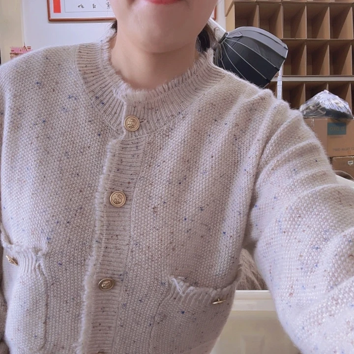 羊绒衫女外套秋装