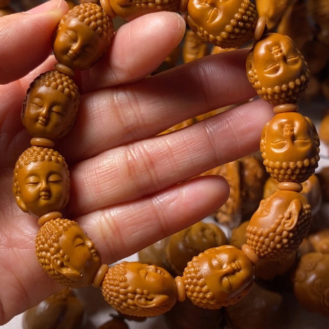 橄榄核手串/手链萌佛