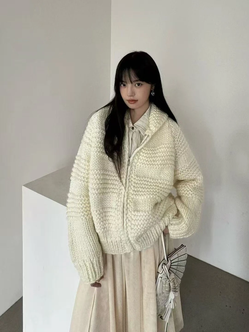 编号C400-499                            开衫毛衣冬季网红休闲