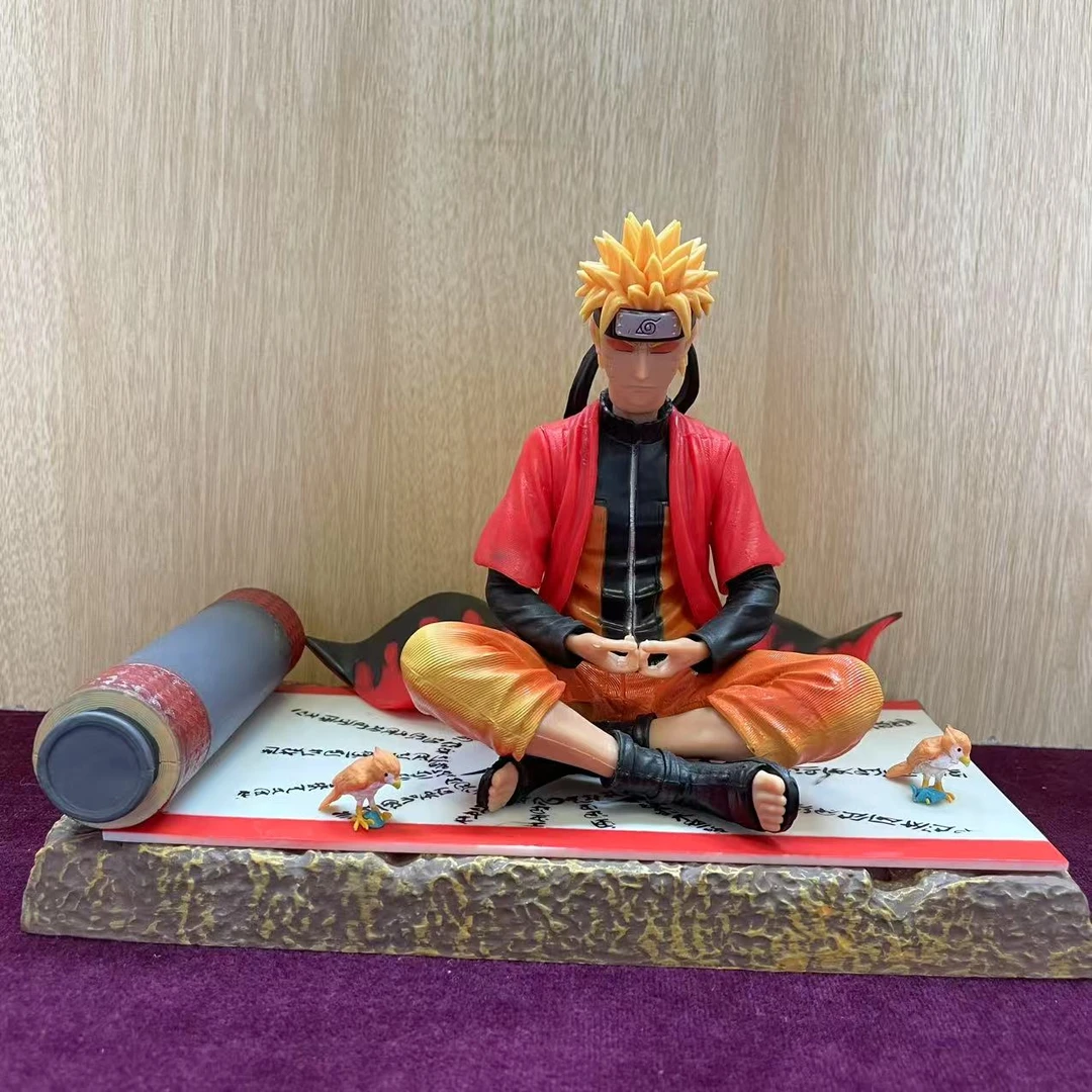 【巅峰潮玩】新款 火影忍者打坐仙鸣 优质手办模玩带配件高约16cm