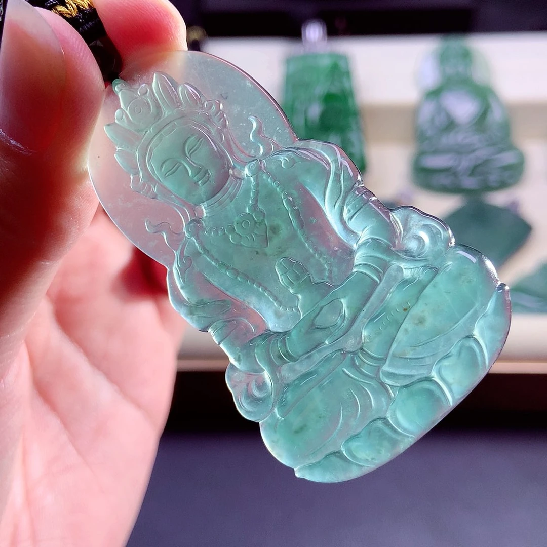 【闪购商品】颈饰未镶嵌翡翠天然