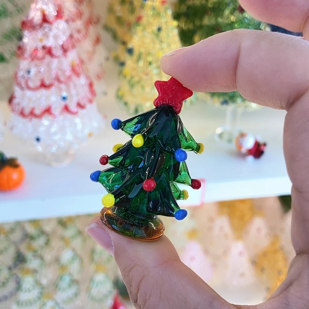琉璃手工艺品圣诞树