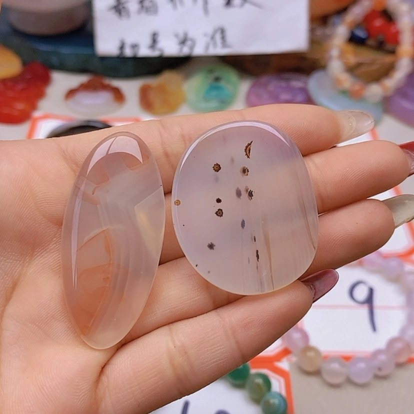 【闪购商品】未镶嵌玛瑙/玉髓珠宝半成品起**了