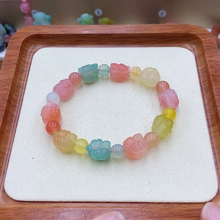 玛瑙未镶嵌手饰手串011