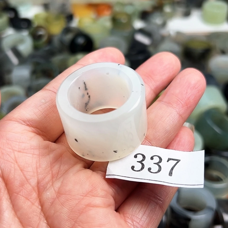 【闪购商品】未镶嵌蛇纹石玉戒指吉**宝