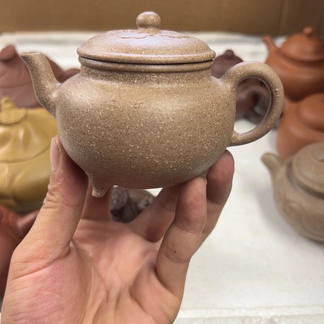 茶壶紫砂宜兴原矿紫砂壶150毫升容量