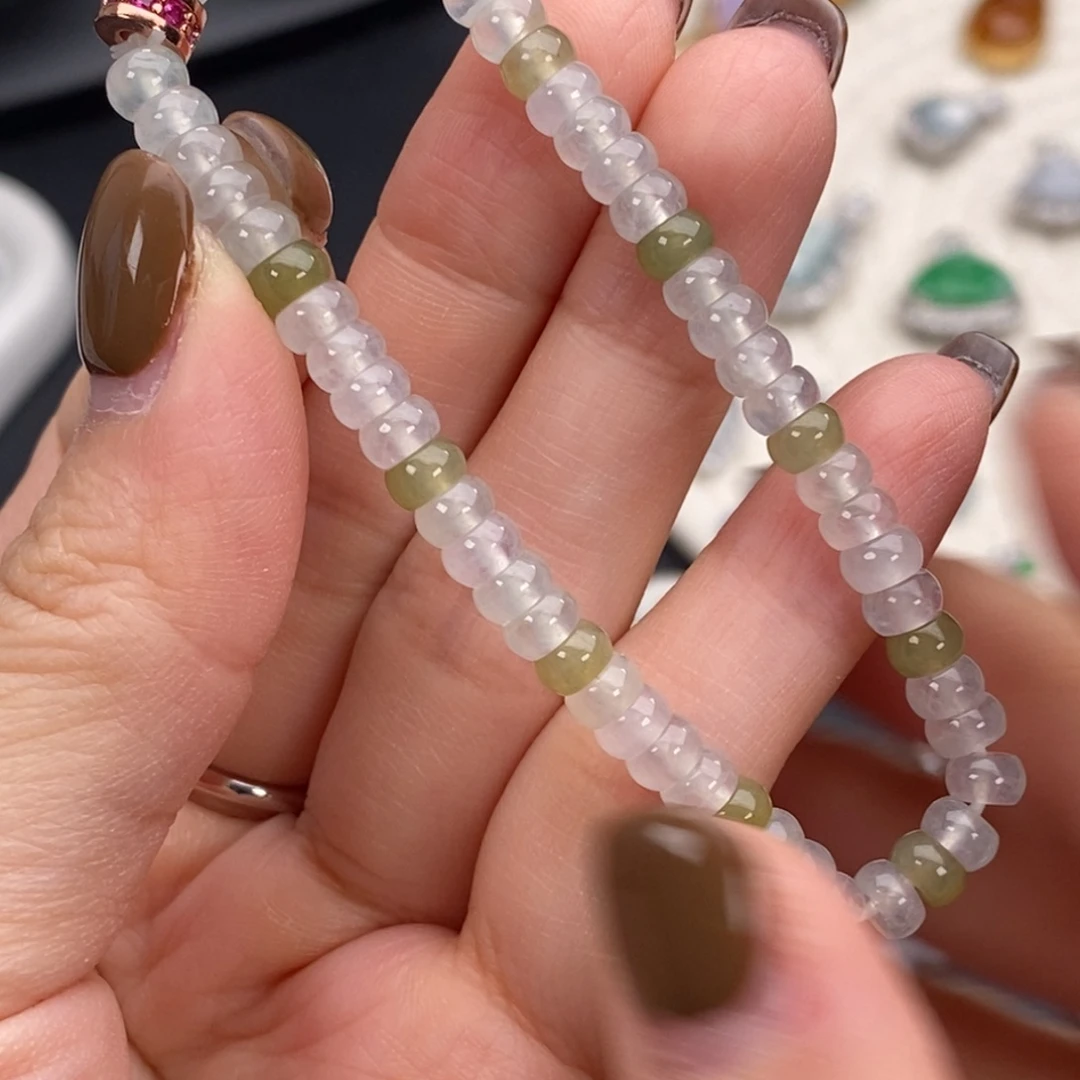 翡翠未镶嵌手链翡翠首饰