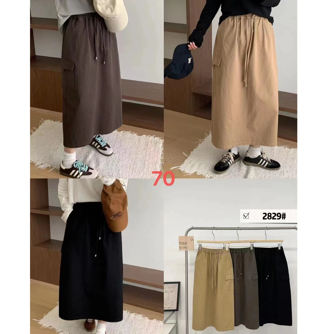 【PINGJIE】2025高货半裙2829）韩版时尚休闲潮流舒适百搭洋气裙子