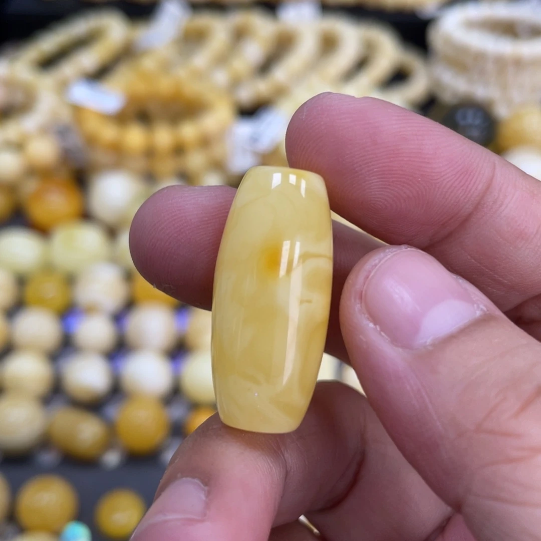 未镶嵌蜜蜡裸石13*29mm