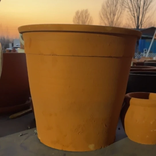 红陶29×26手工拉胚微瑕