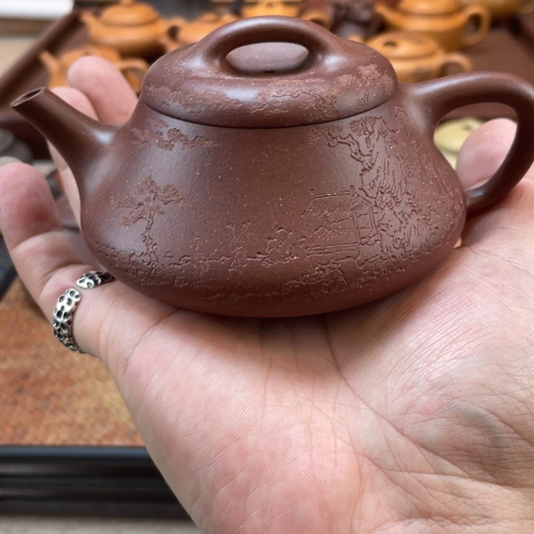茶壶紫砂铁*屠保原矿手工壶
