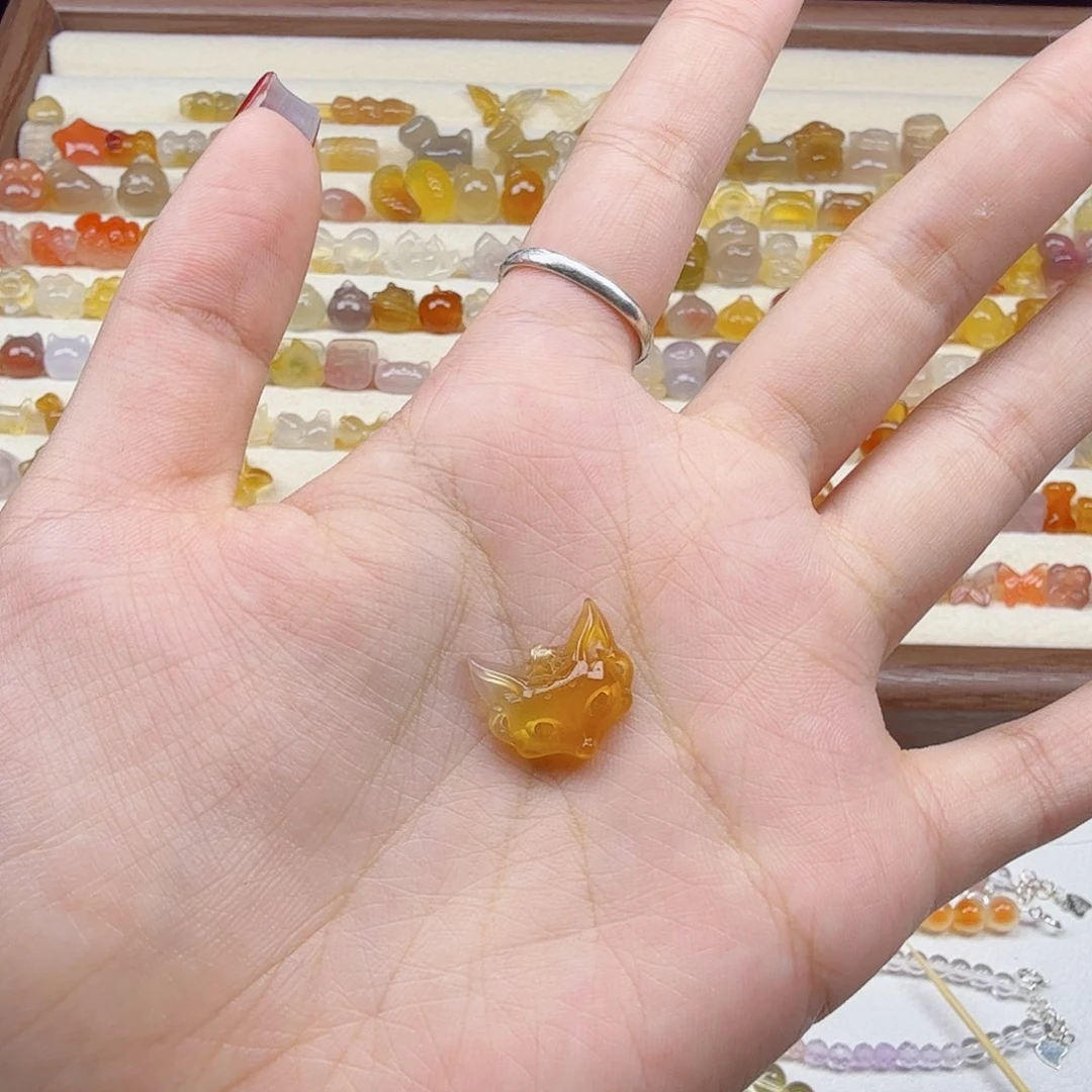 玛瑙/玉髓合金颈饰