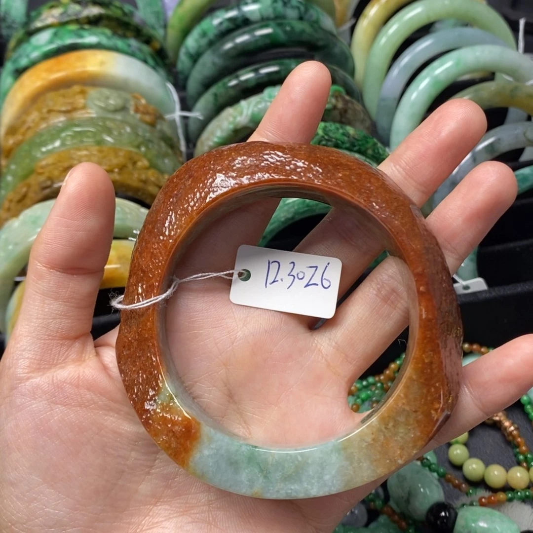 翡翠颈饰未镶嵌57.7圈口 9号