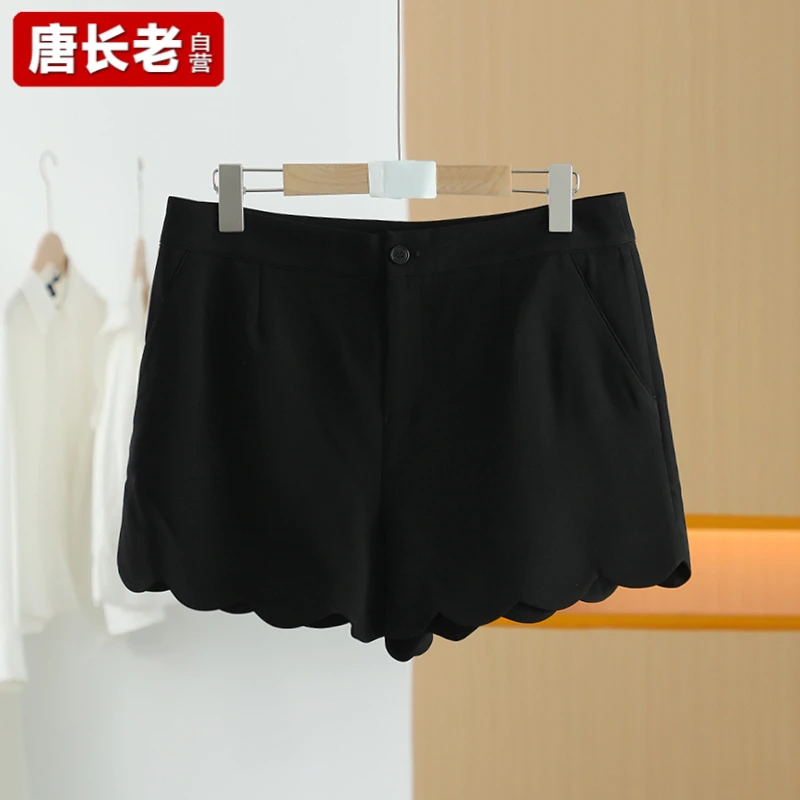 【半价q仓-唐长老自营】货号4774女装慵懒运动风显瘦小众夏短裤M