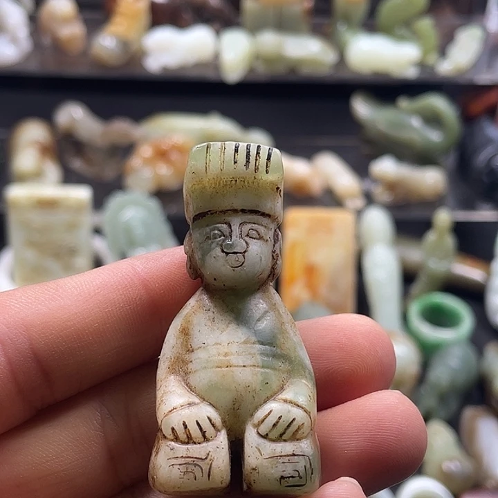 和田玉（糖玉）未镶嵌颈饰