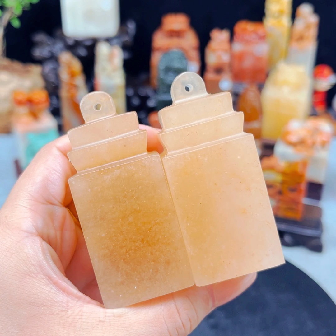 寿山石闪购商品瑕疵料3*3