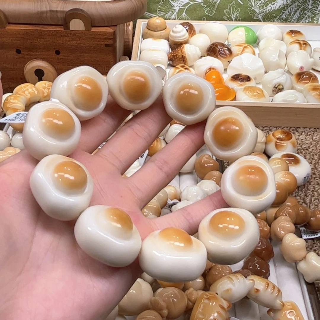 手串菩提根/象牙果9.28.39象牙果炭烤煎蛋微瑕