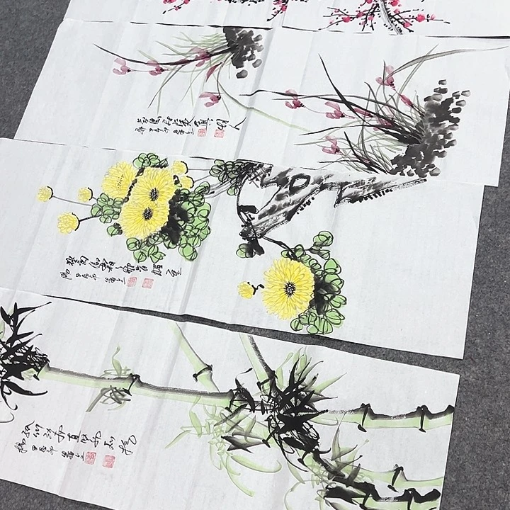 国画纯手绘作品欣赏作品