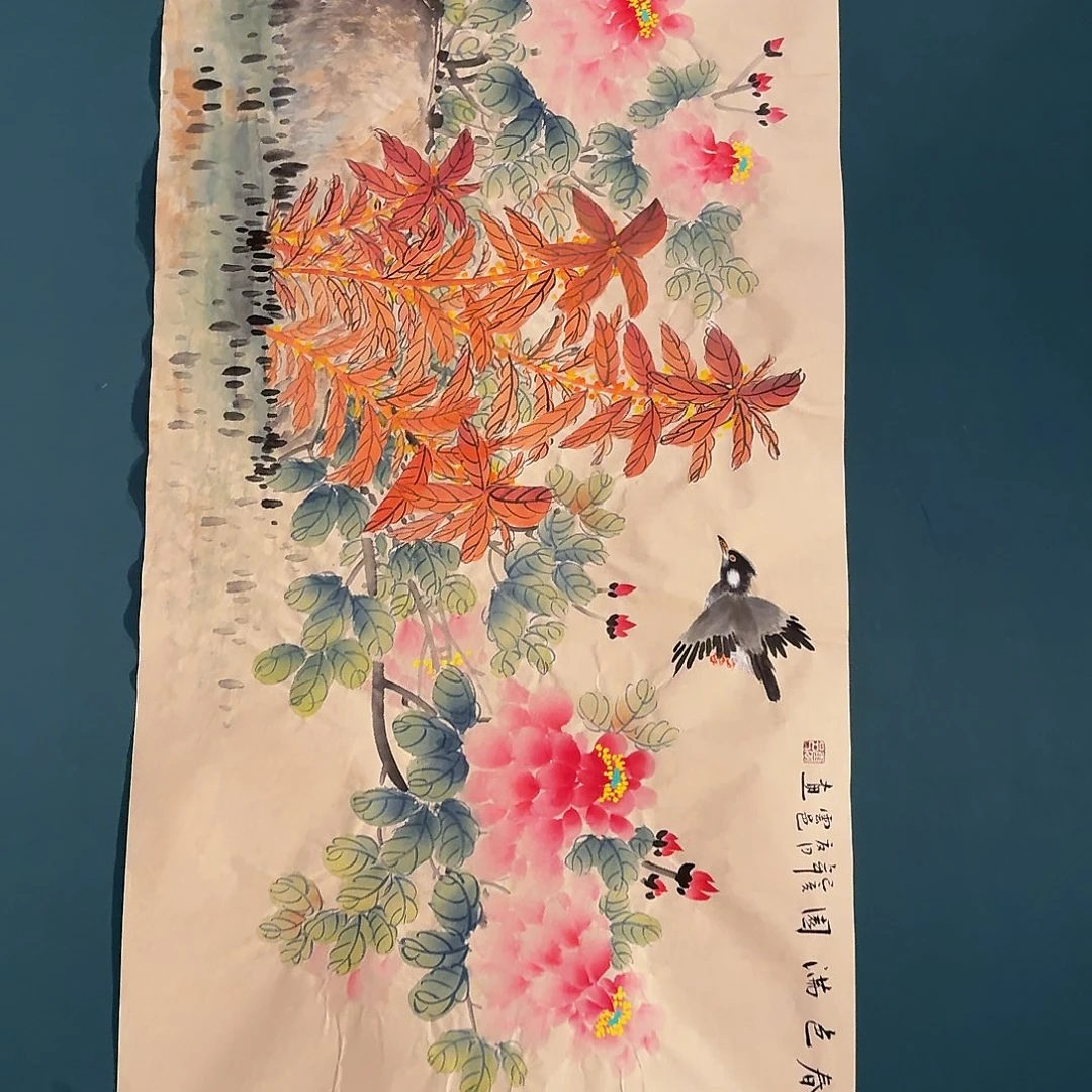 国画云老师作品画作