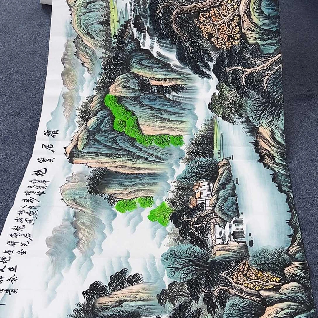国画事事顺心如意万事吧