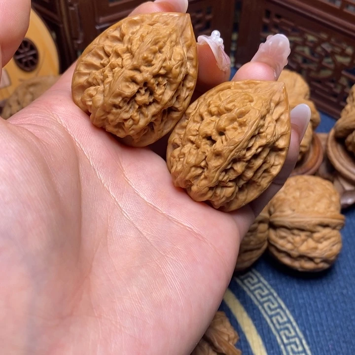 把件文玩核桃34罗汉头