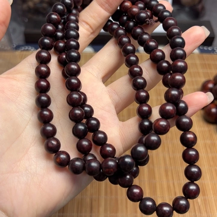 藤类海南红降08/108颗