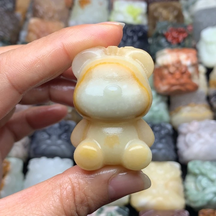 玛瑙/玉髓合金挂件