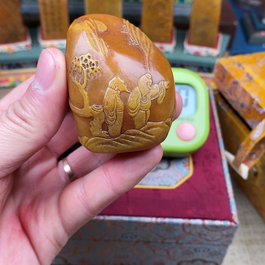 星***汉寿山石印石寿山石11111