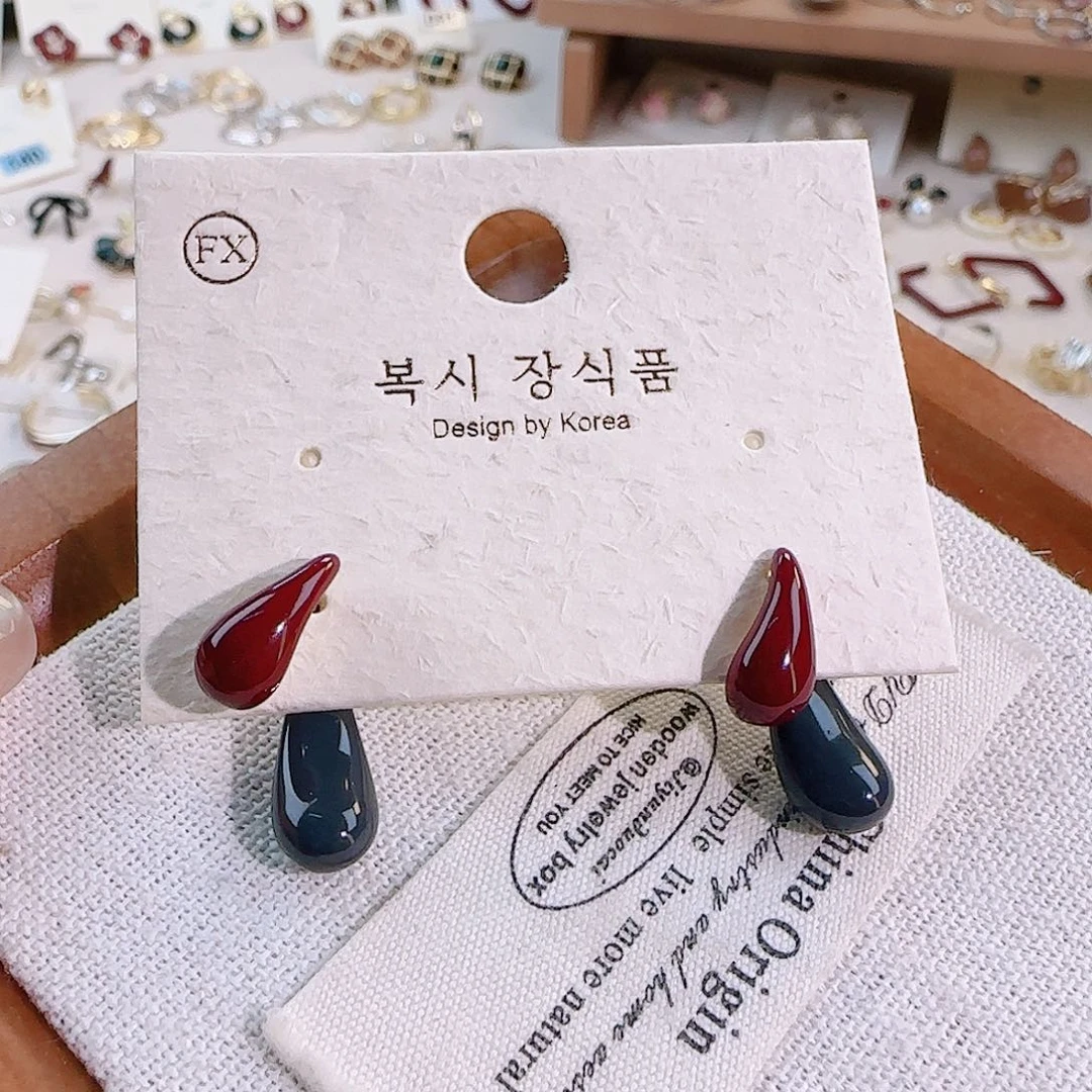 仿珍珠铜合金925银耳钉