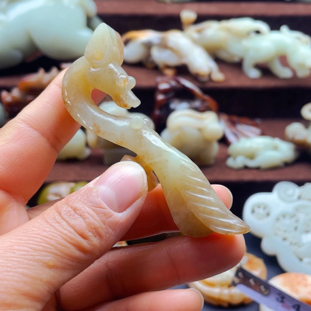 吊坠白玉菩提摆件