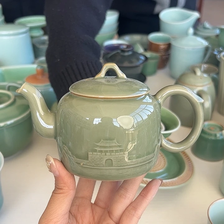 小米茶器龙泉青瓷