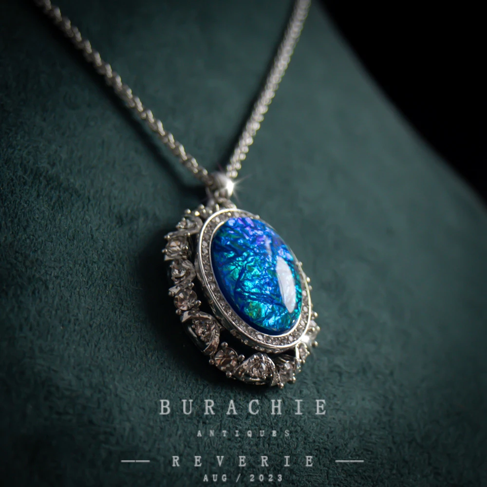 铜合金仿水晶项链 【5703】周年珍藏英｜经典原标克拉款CrownFrett