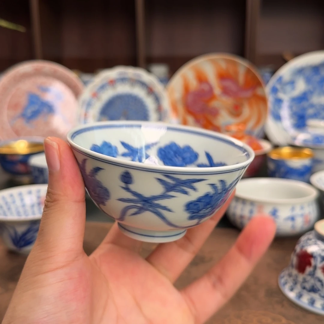 纯手工手绘陶瓷茶具