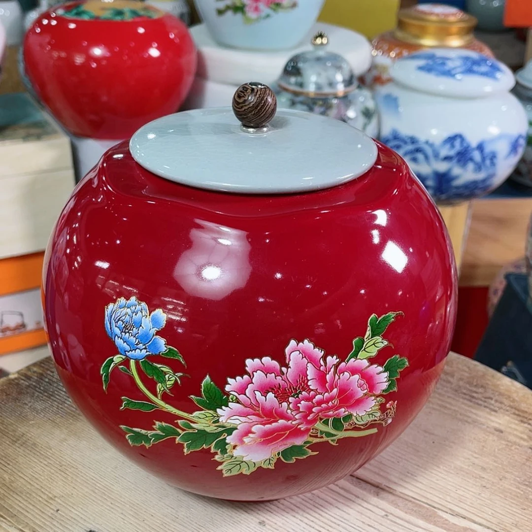 【闪购商品】罐陶瓷茶叶罐密封罐