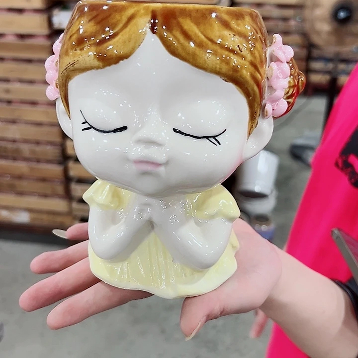 有孔.凑满10元发货多肉陶瓷花盆！