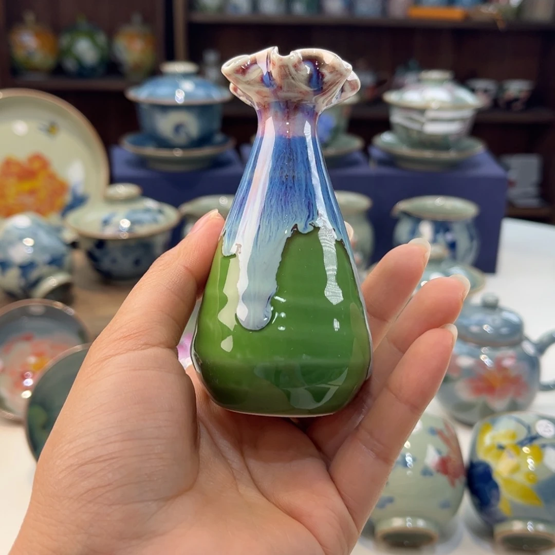 瓷片景德镇手工手绘陶瓷茶具