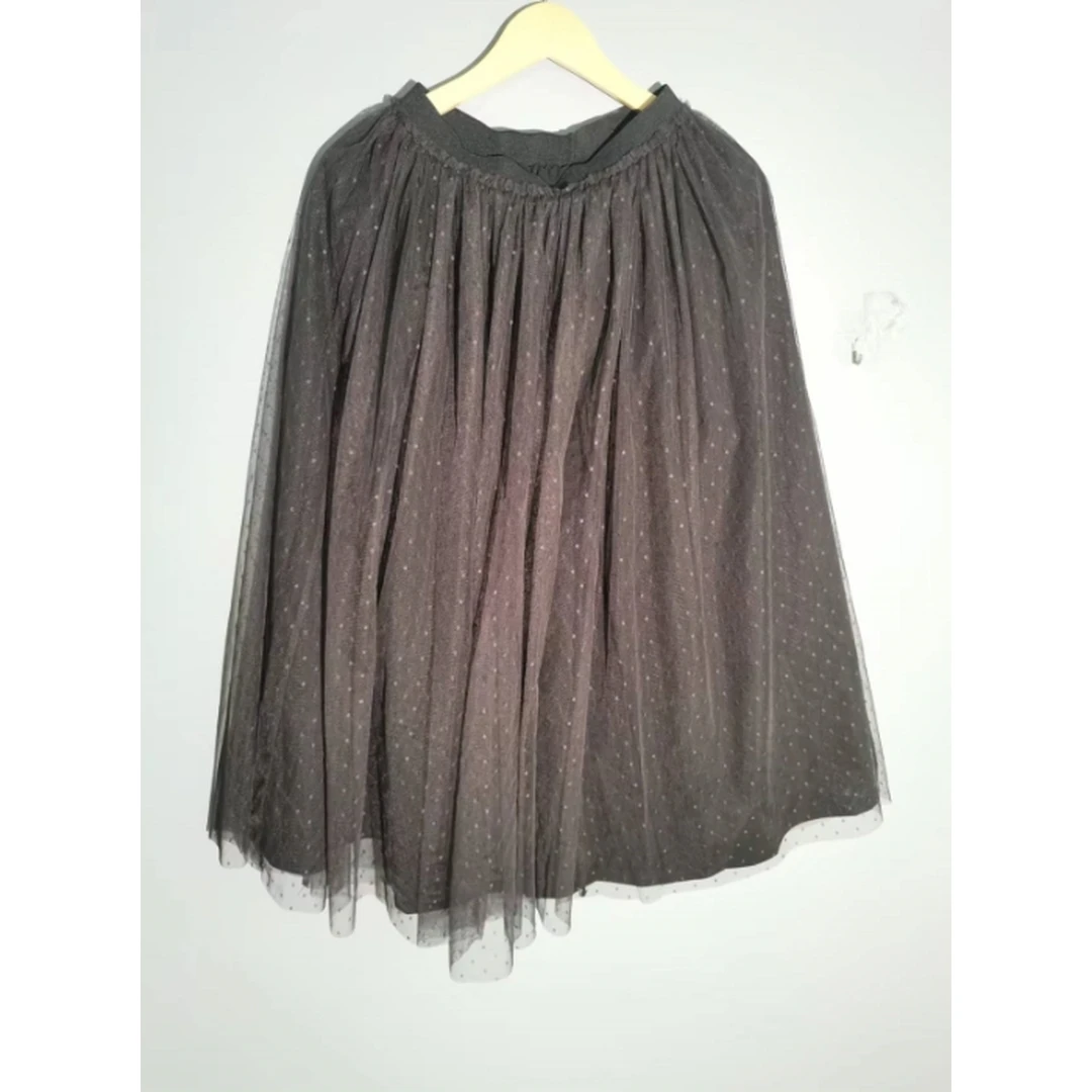 【Montendre】夏季新款 A 百搭薄款A型半身裙百褶裙A字高腰ins风