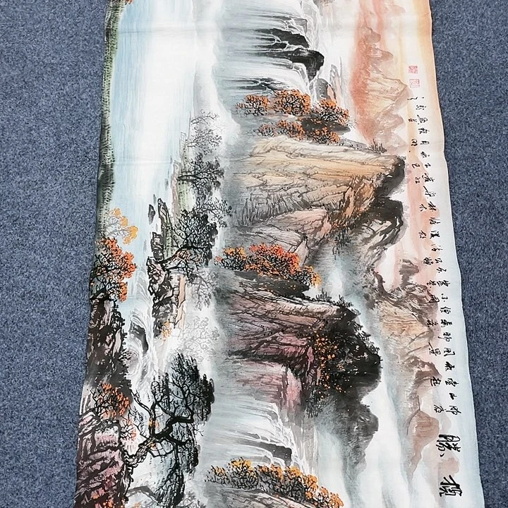 静***性国画纯手绘国画作品鉴赏