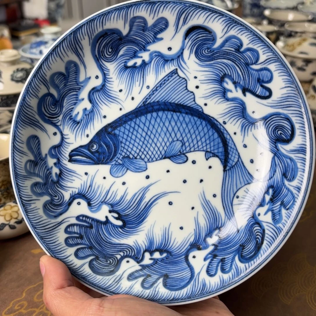 摆件陶景德镇手绘茶器福利