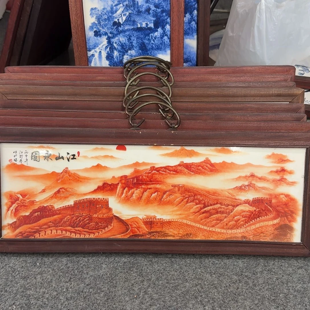 瓷摆件瓷板画瓷板画