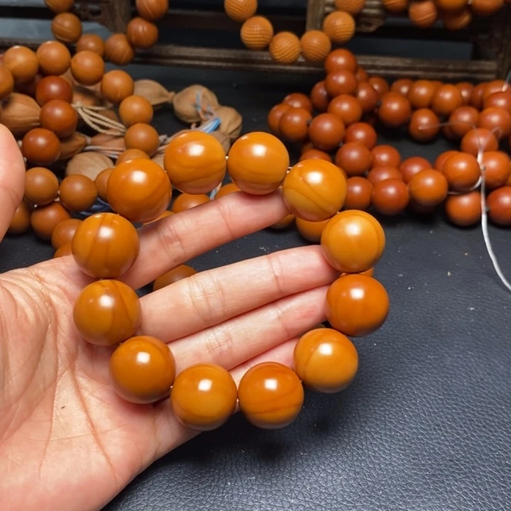 橄榄核手串2.0尺寸铁核光珠全品