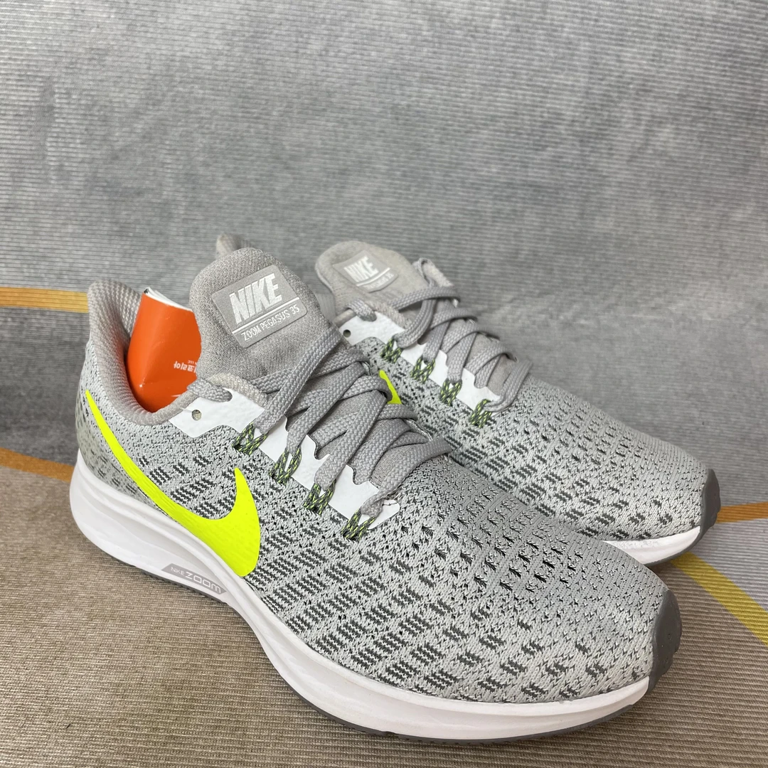 95新 maje 36.5码 Pegasus35 飞马35 马拉松 跑鞋 灰黄 无盒