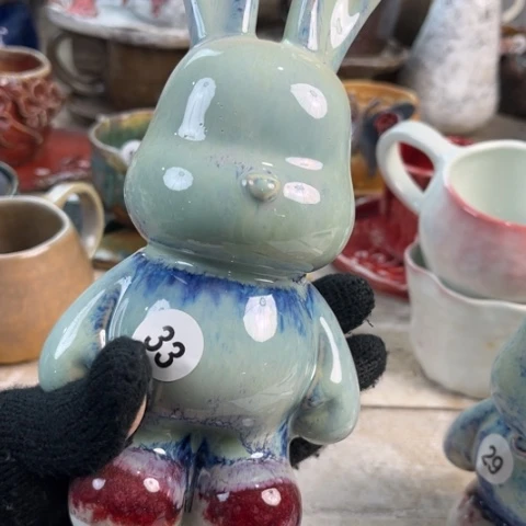 盘熠樹日式手捏餐具茶具