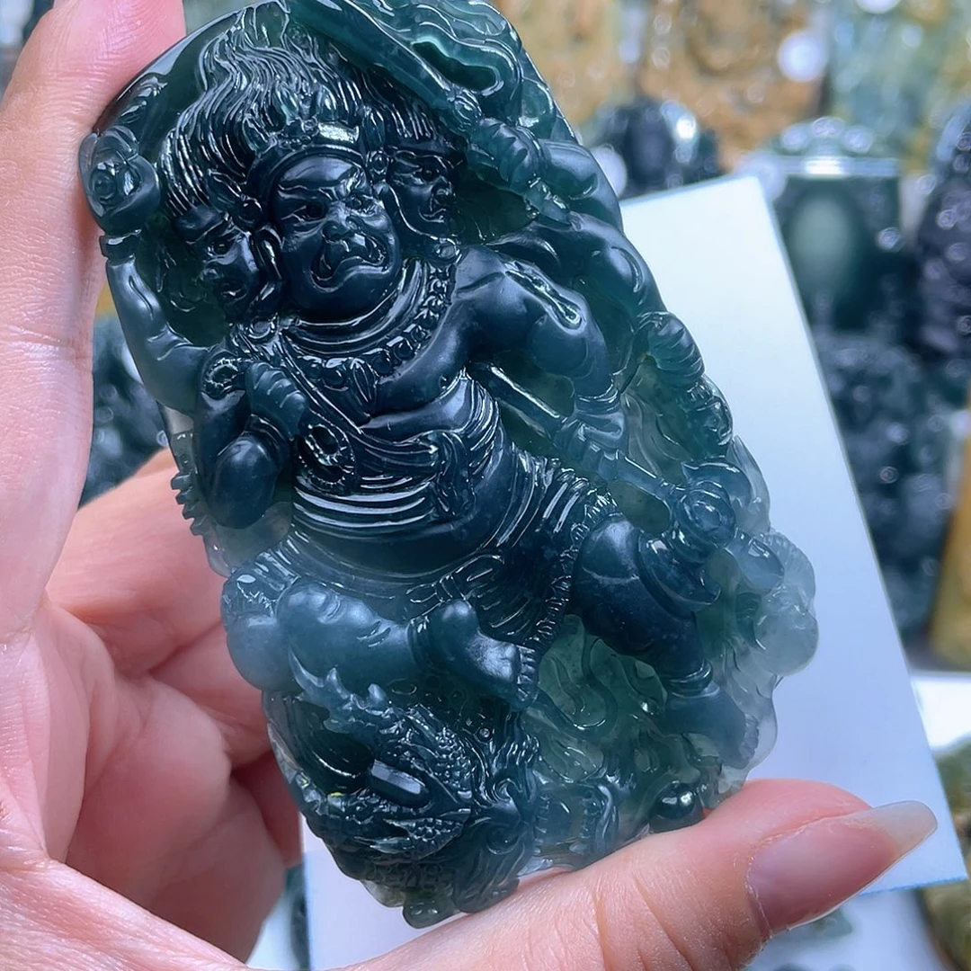 *****翡翠未镶嵌颈饰翡翠