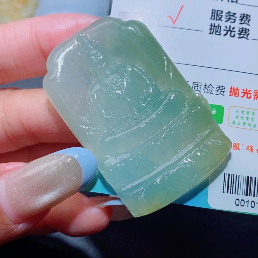 定制翡翠未镶嵌定制毛货翡翠挂件