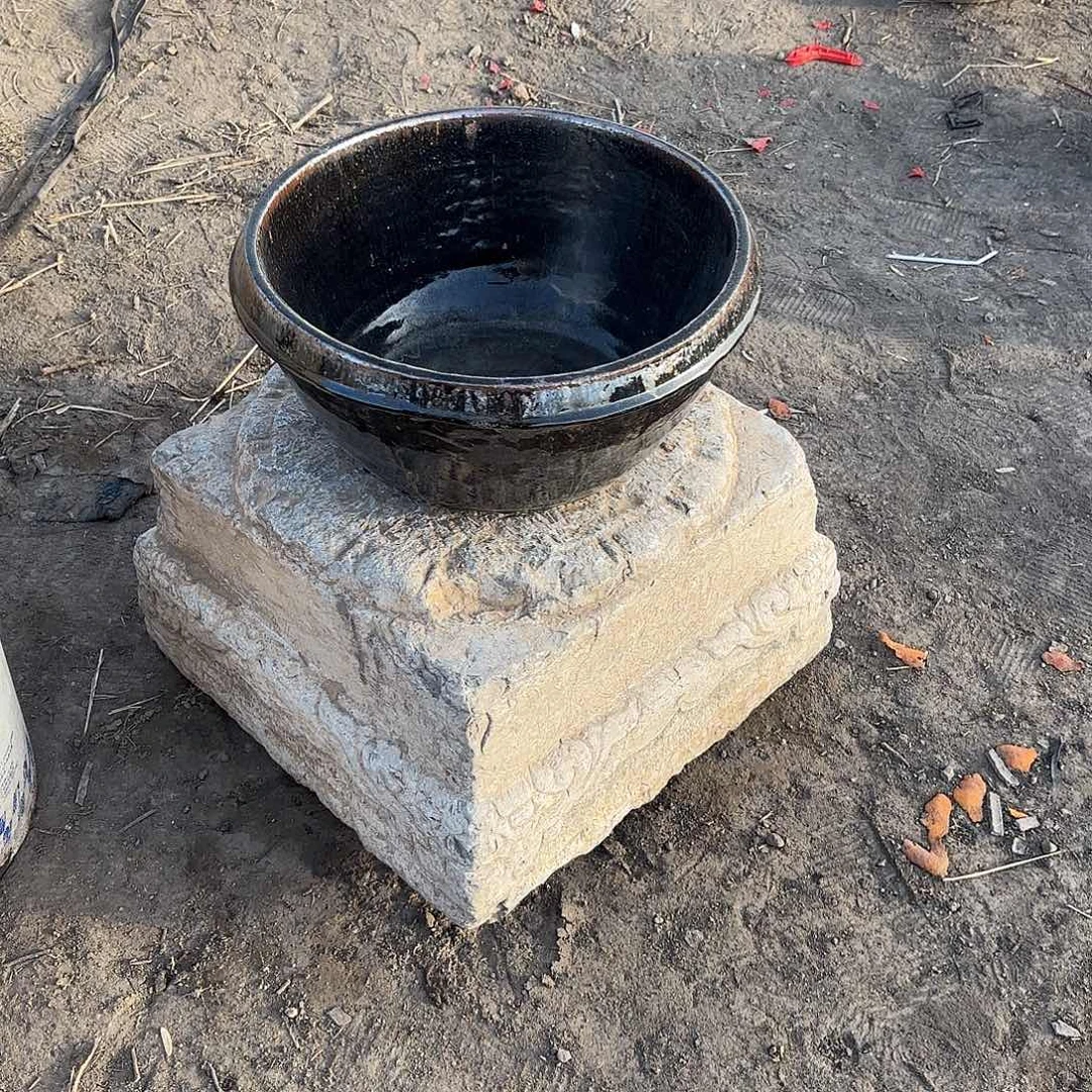 哈***哈石材釉盆精品不包邮